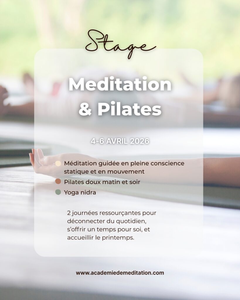 Stage pleine conscience et Pilates sur tapis dans les Cévennes - Bien-être